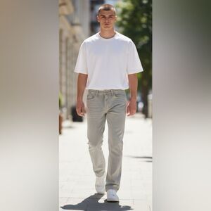 Billy Reid MSL Collection slim-cut jeans, size 32